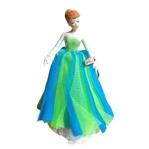 New Vintage Barbie Doll Music Figurine Barbie with Love - Vintage Collectible